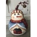 Zucca dipinta Sweet Snowman