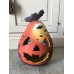 Zucca vera dipinta Halloween Gourd